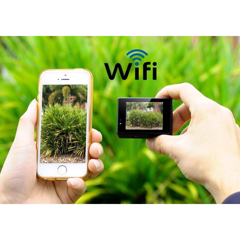 Action Camera, Camera Video Sport 4K, 16MP Wi-Fi