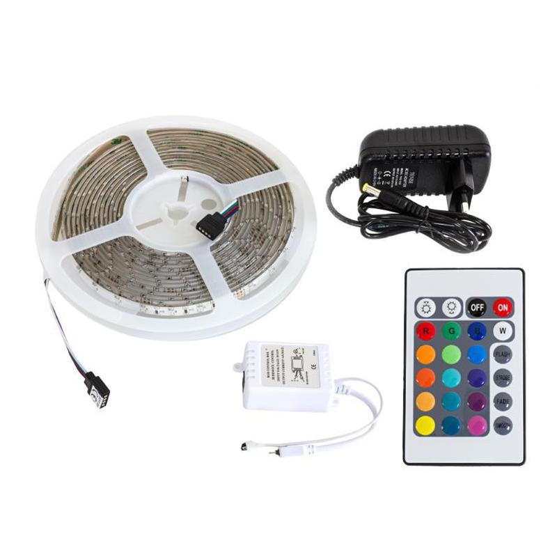 Banda cu LED-uri RGB pentru lumina ambientala waterproof