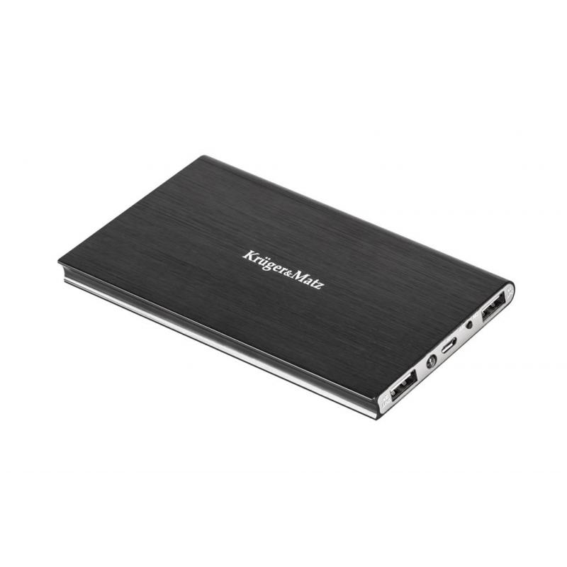 Baterie externa 7600 mAh Kruger&Matz Metalica