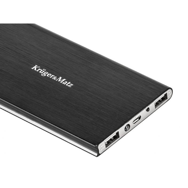 Baterie externa 7600 mAh Kruger&Matz Metalica