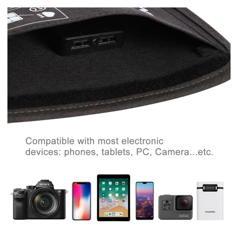 Baterie externa panouri solare