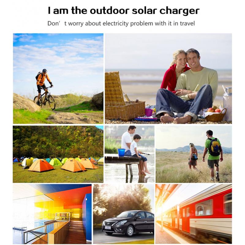 Baterie externa panouri solare