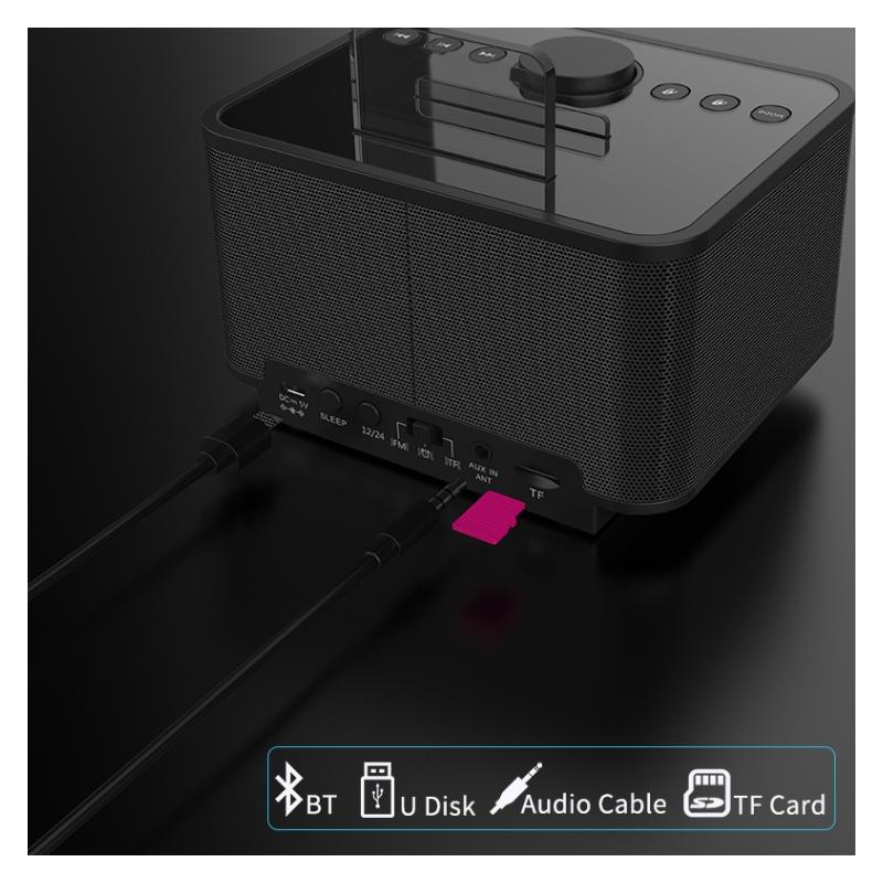 Boxa Bluetooth Ceas Radio Mega Bass X7