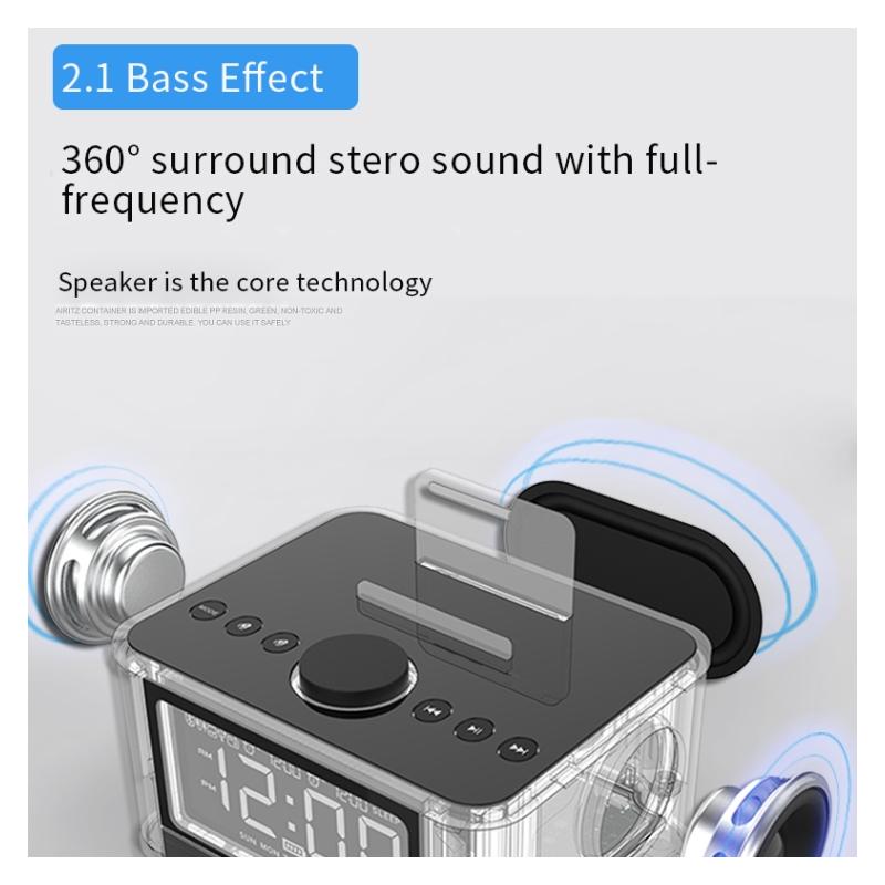 Boxa Bluetooth Ceas Radio Mega Bass X7