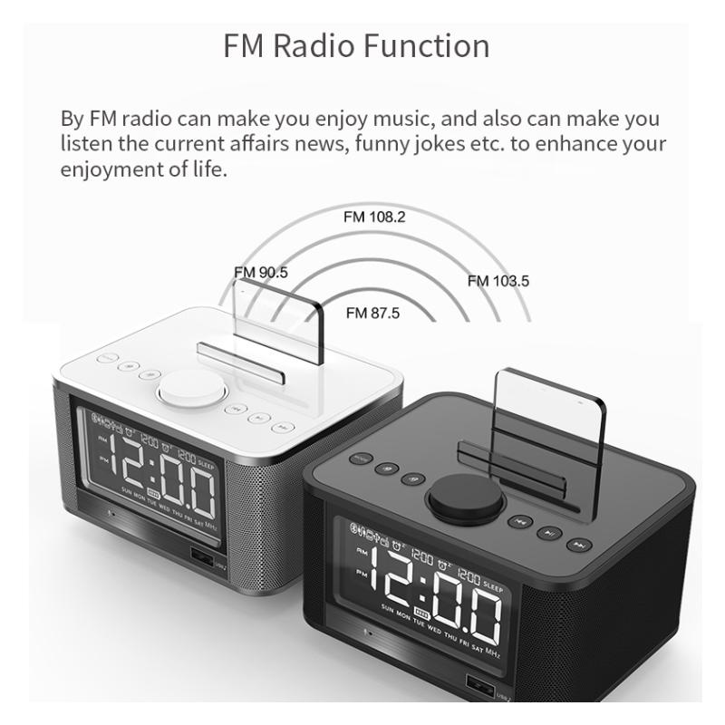 Boxa Bluetooth Ceas Radio Mega Bass X7