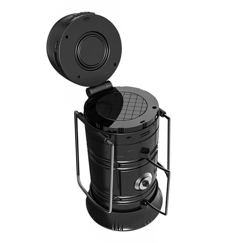 Boxa portabila Bluetooth in forma de lampadar cu gaz