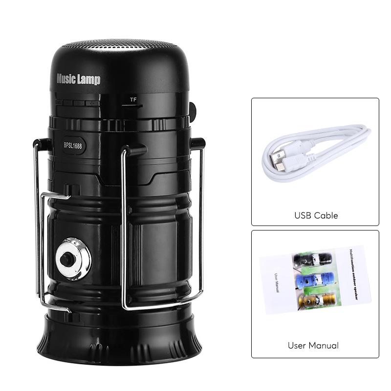 Boxa portabila Bluetooth in forma de lampadar cu gaz