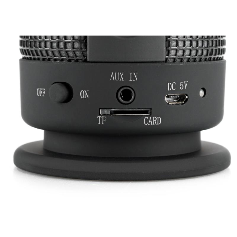 Boxa portabila Bluetooth Stereo cu LED-uri multicolore