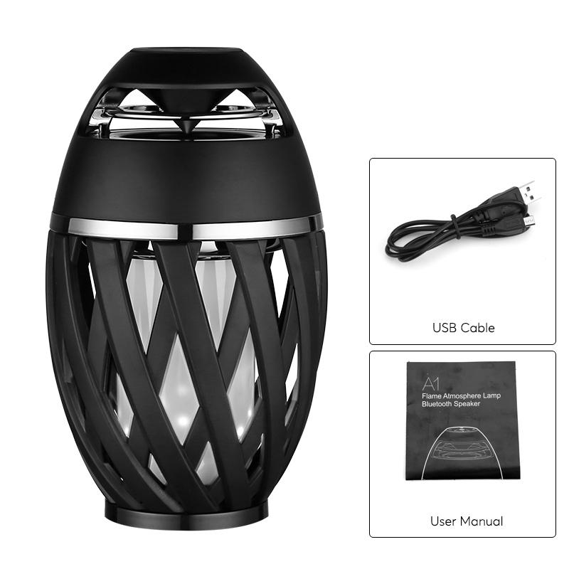Boxa portabila Bluetooth cu LED Bonfire