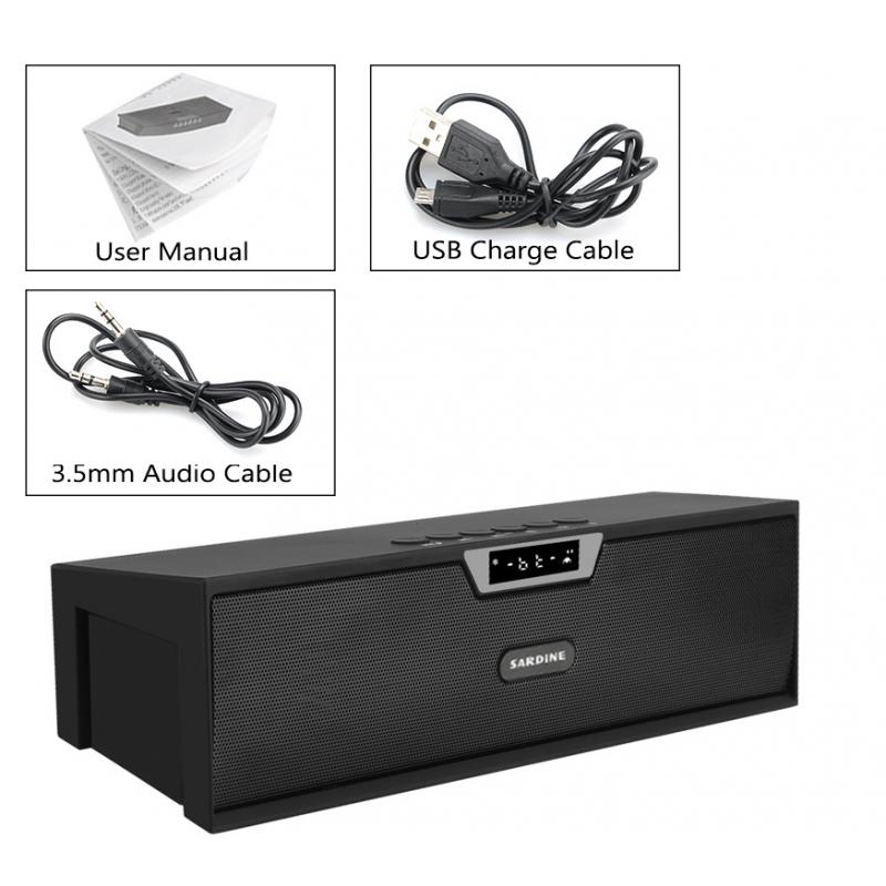 Boxa portabila bluetooth 90db FM Radio