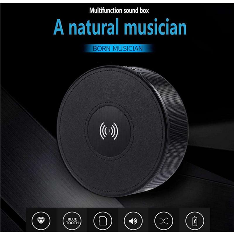 Boxa portabila bluetooth cu incarcare wireless telefon