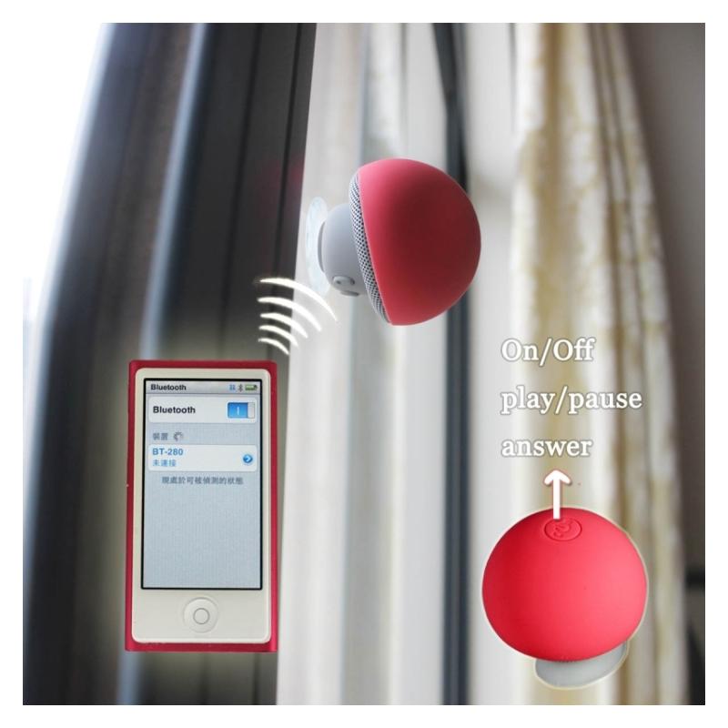 Boxa portabila bluetooth mini in forma de ciuperca