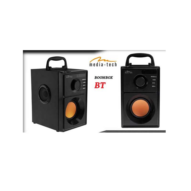 Boxa stereo portabila Bluetooth BoomBox cu Subwoofer