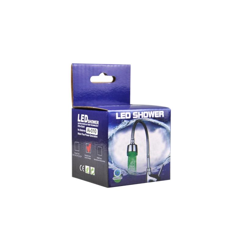 Cap de dus cu LED multicolor