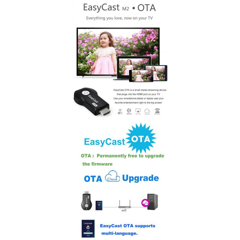 HDMI Streaming Media Player 2.4G WiFi