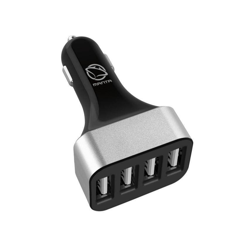 Incarcator auto 4 porturi USB