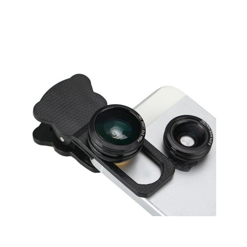 Kit 4in1 Lentile universale pentru Smartphone