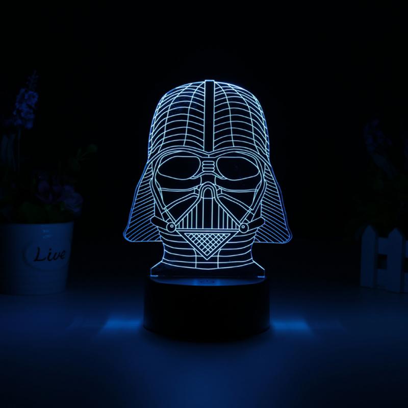 Lampa LED cap Darth Vader