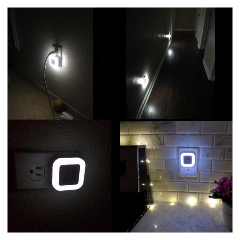 Lampa de veghe LED cu senzor de miscare