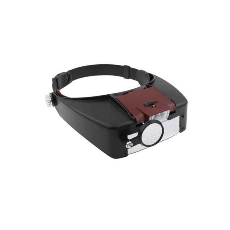 Lampa de cap multifunctionala cu lupa de marire pana la 10x