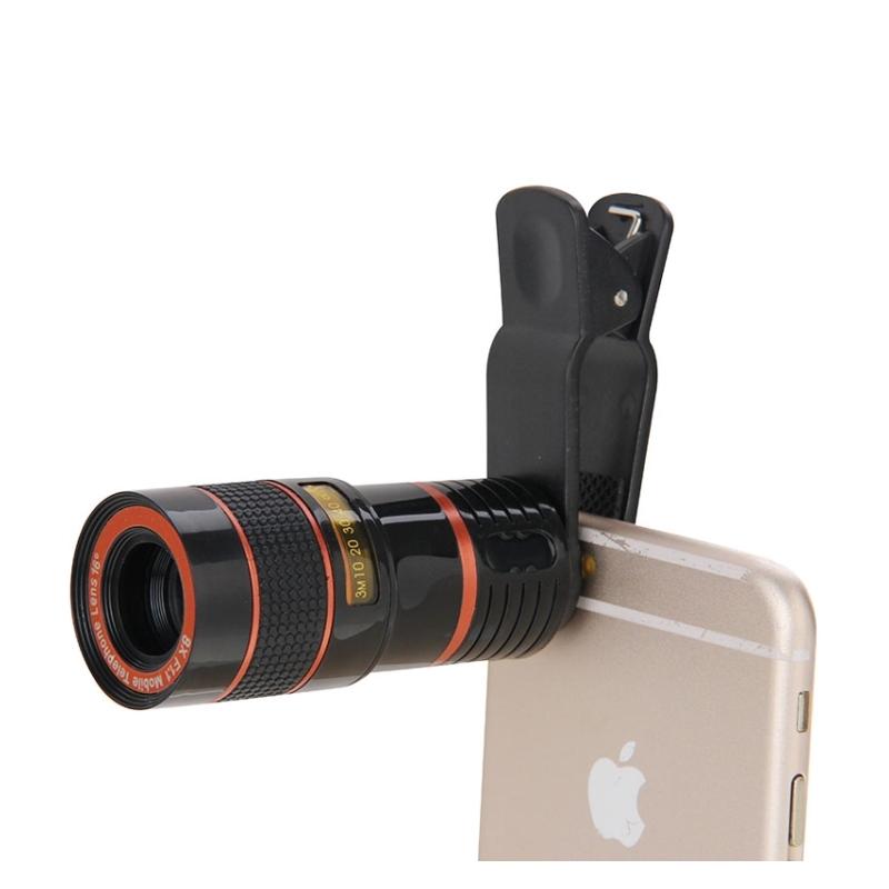 Lentila universala 8X zoom pentru telefon