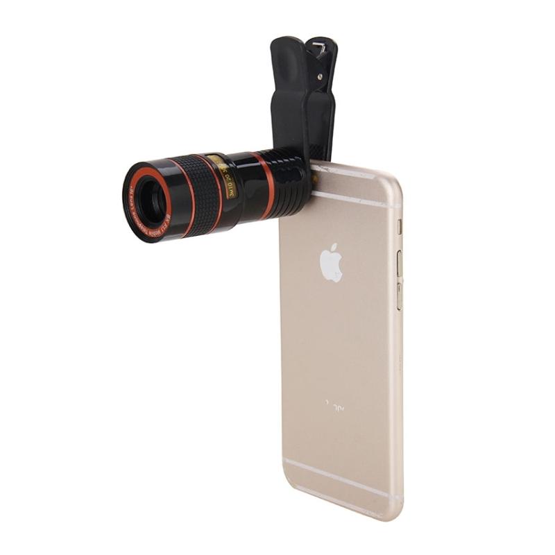 Lentila universala 8X zoom pentru telefon
