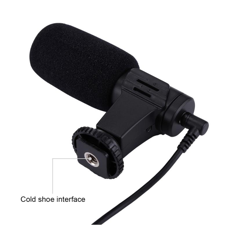 Microfon stereo pentru smartphone, vlogging