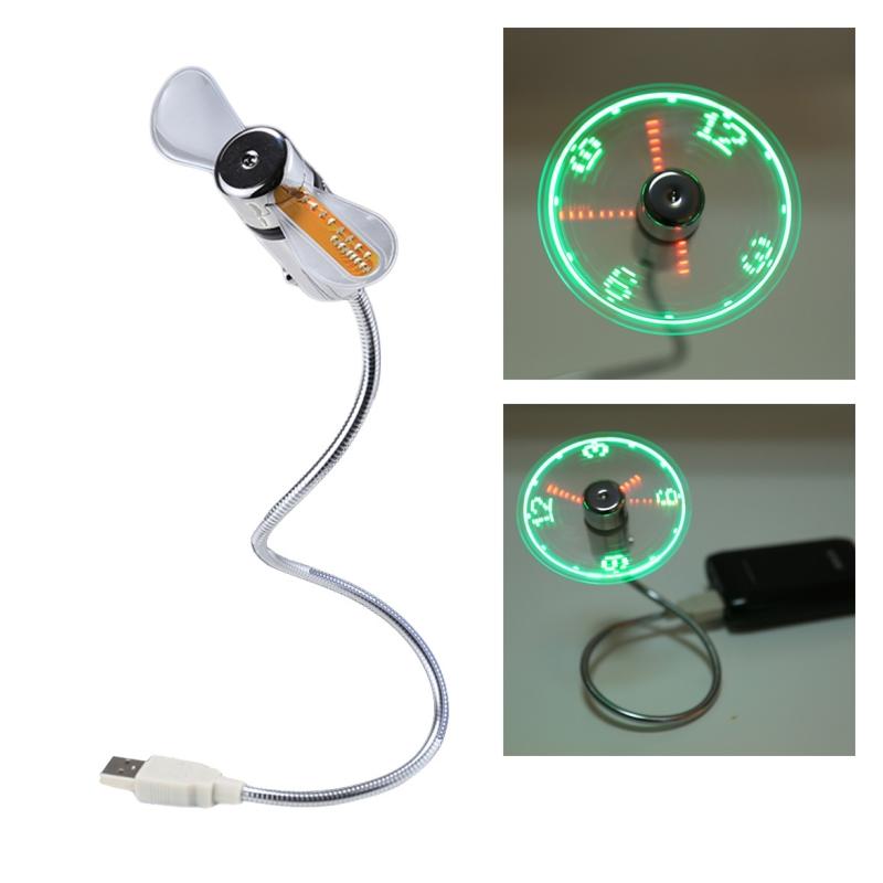 Mini Ceas Ventilator USB