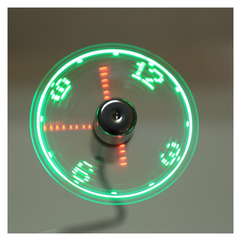 Mini Ceas Ventilator USB