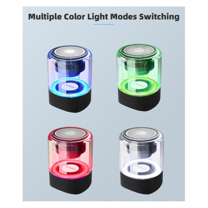 Set 2 Mini boxe bluetooth stereo magnetice