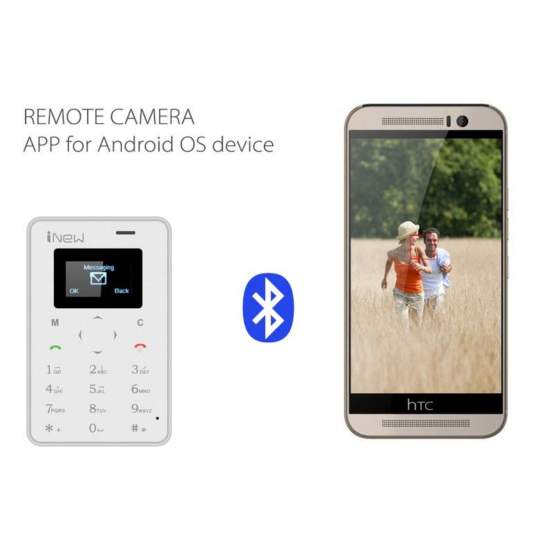 Mini telefon smart GSM Bluetooth, carte de vizita