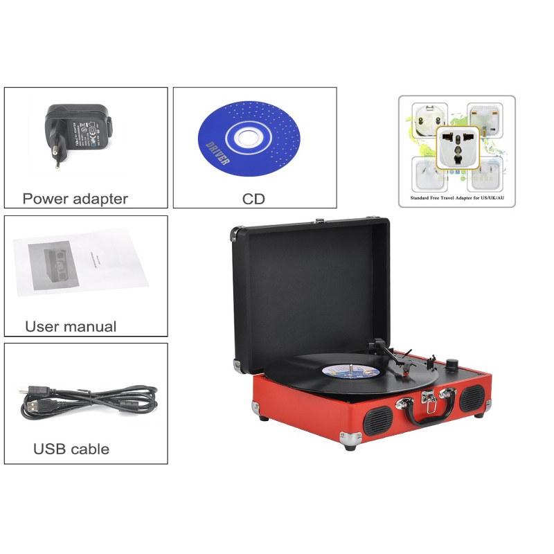 Pick Up Player portabil si convertor audio digital mp3