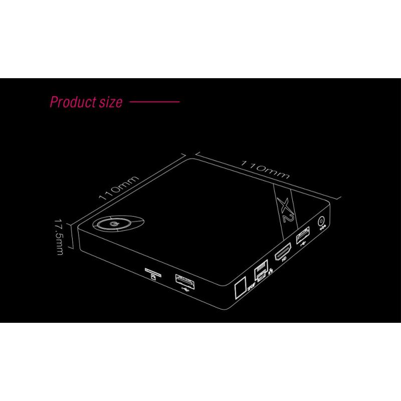 Smart Android Mediaplayer TV Box 4K