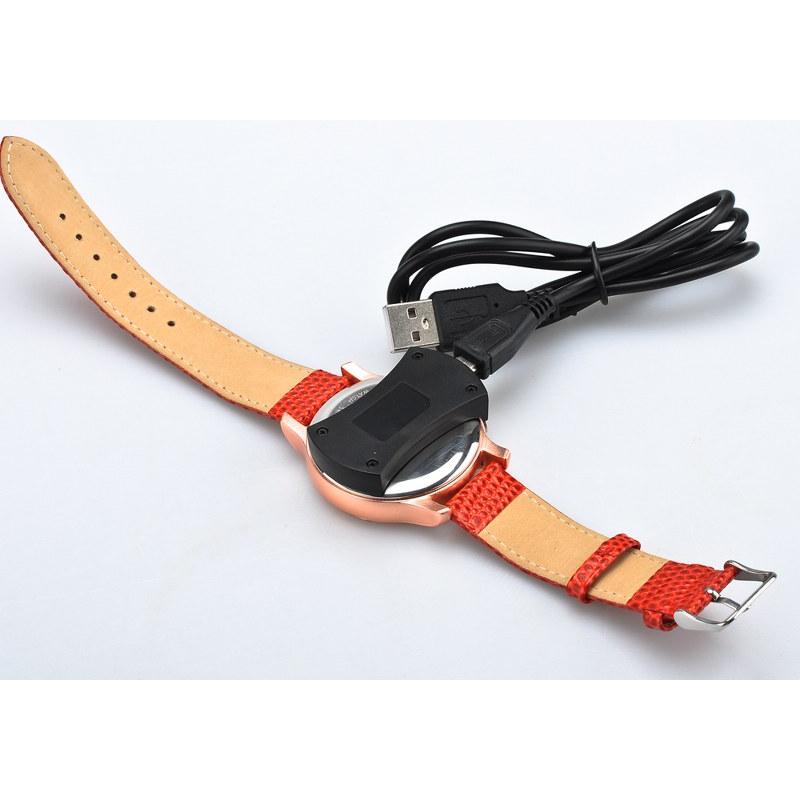 Smartwatch pentru femei cu Pedometru si Bluetooth Android si IOS