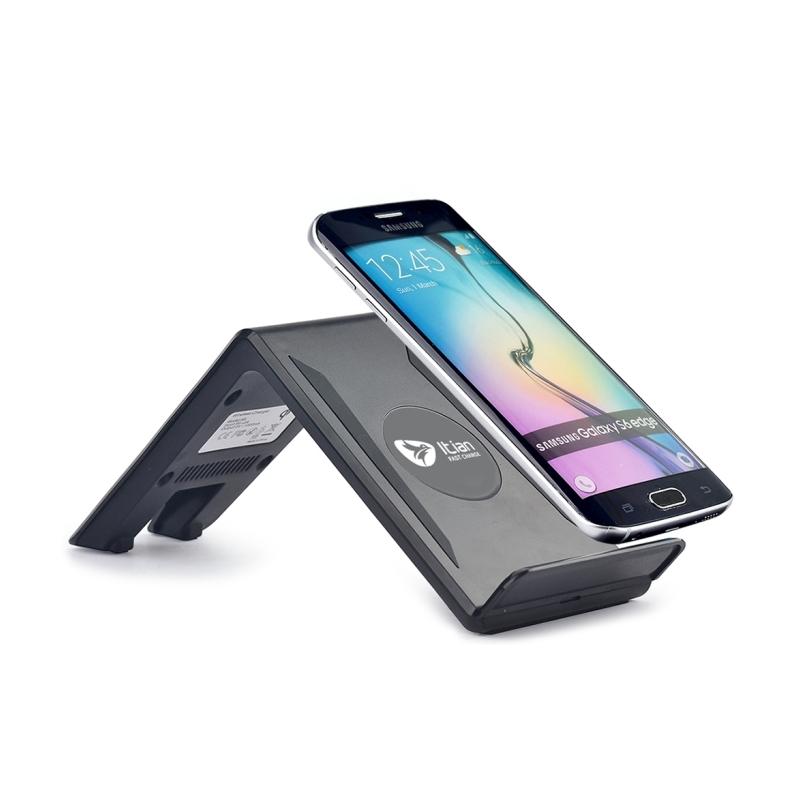 Stand cu incarcare QI universal pentru smartphone
