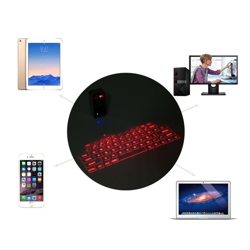 Tastatura cu proiectie laser