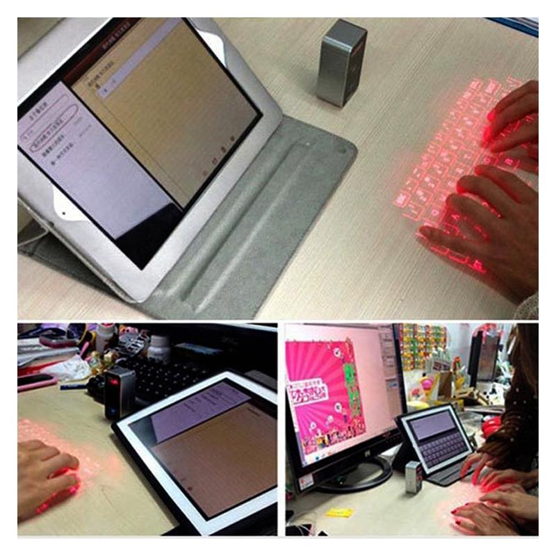 Tastatura cu proiectie laser