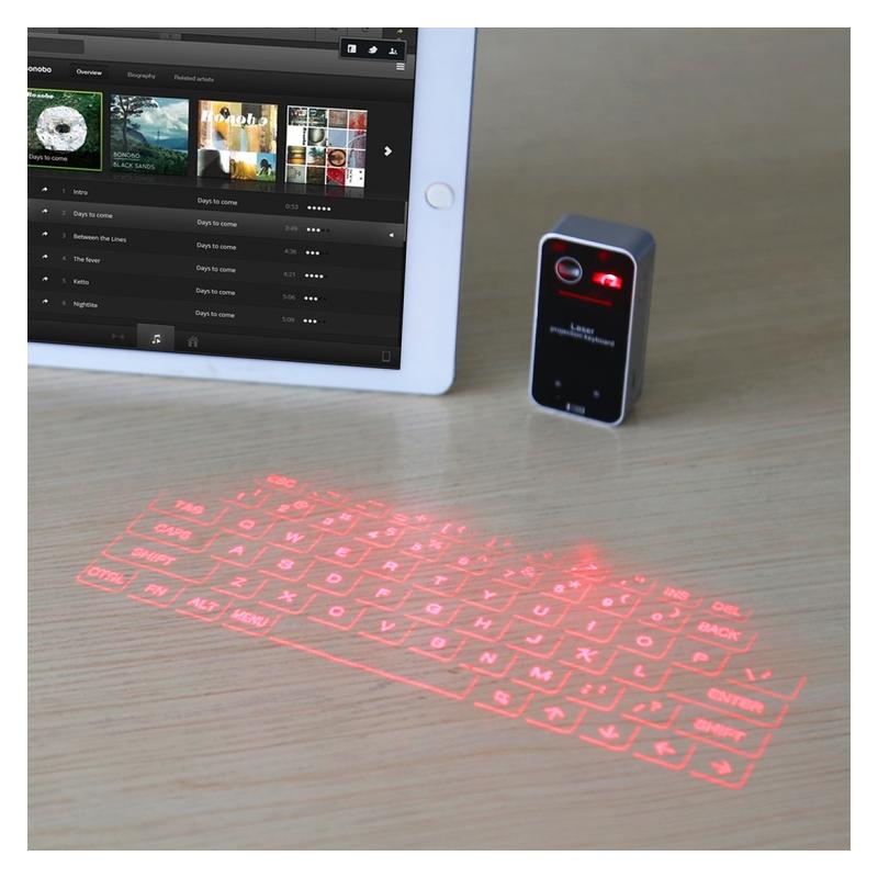 Tastatura cu proiectie laser