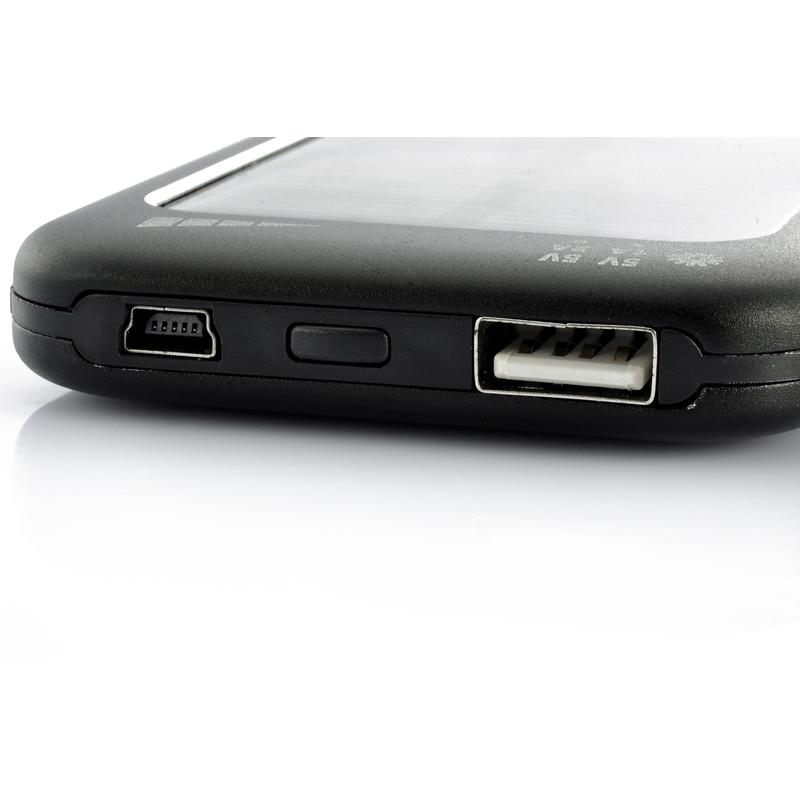 Acumulator extern solar, powerbank 4500 mAh