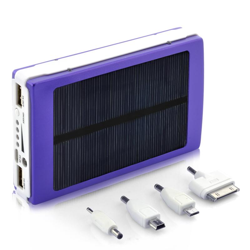 Acumulator extern portabil solar, powerbank 15000 mAh