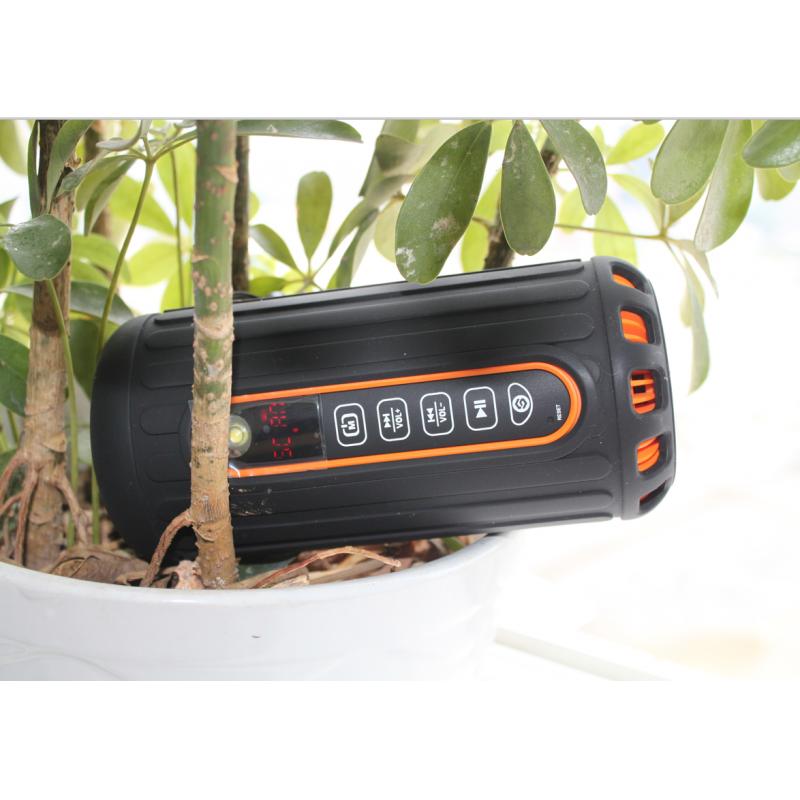 Boxa portabila bluetooth power bank shockproof