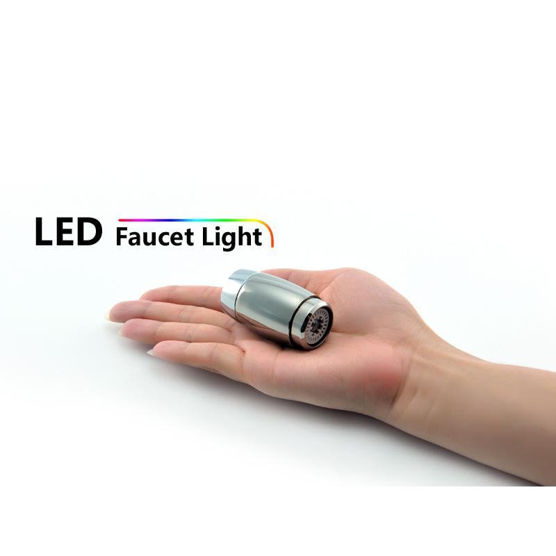 Cap de robinet cu LED