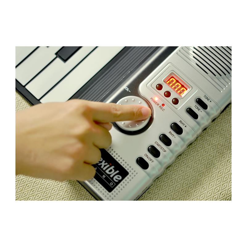 Pian portabil, flexibil, clape portabile