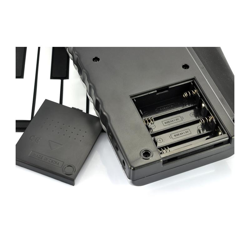 Pian portabil, flexibil, clape portabile