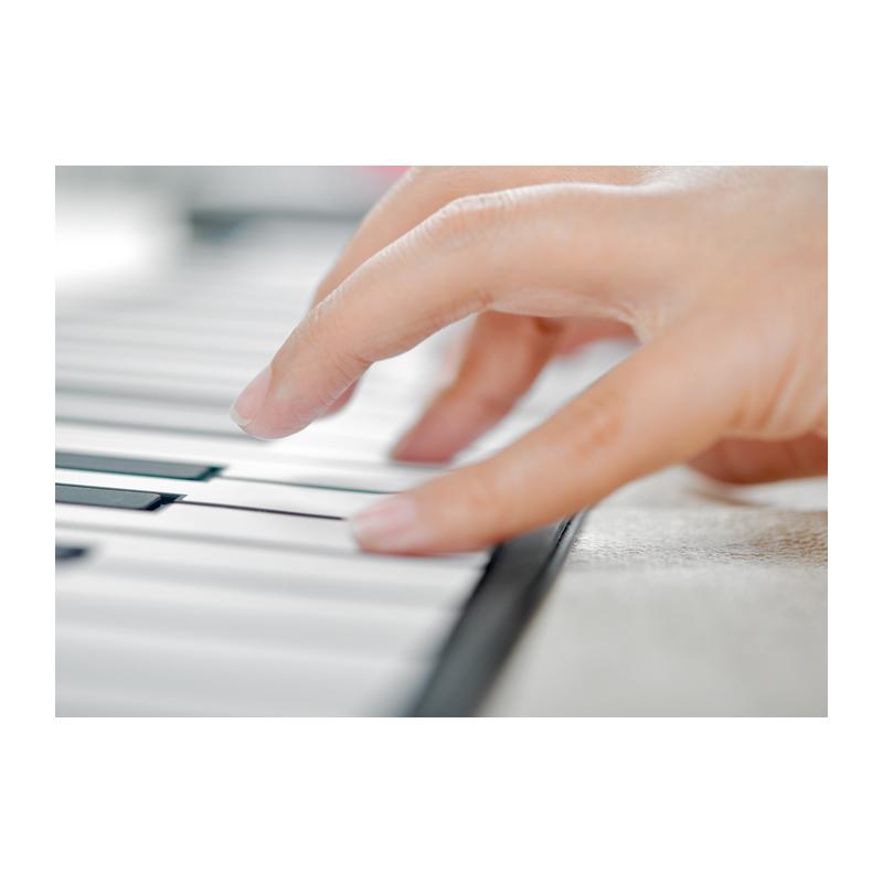 Pian portabil, flexibil, clape portabile