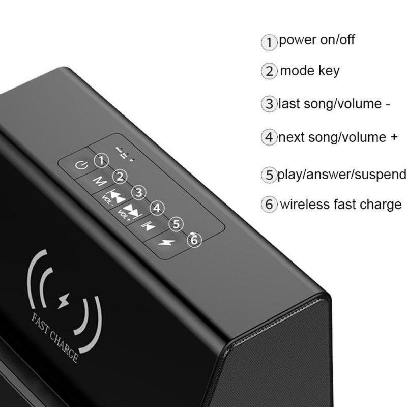 Boxa audio bluetooth 4.0 wireless charger