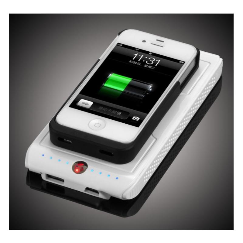 Baterie externa wireless QI 8000 mAh