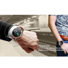 Smartwatch Elegant Color Pedometru Senzor Cardiac Bluetooth IP67 Maro