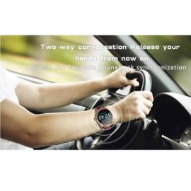 Smartwatch Elegant Color Pedometru Senzor Cardiac Bluetooth IP67 Maro