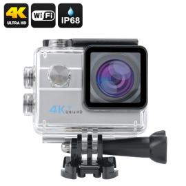 Action Camera, Camera Video Sport 4K, 16MP Wi-Fi